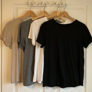 Pact softspun organic cotton crewneck t-shirt bundle